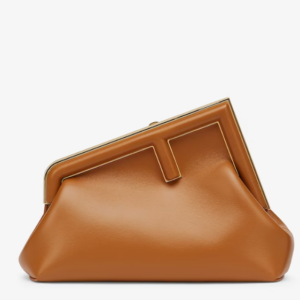 Fendi First Small Brown leather bag