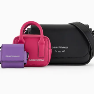 ARMANI  Share Add to Wish List Palmellato-print 3-in-1 mini bag with shoulder strap